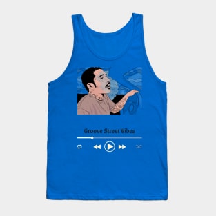 Hip hop song media player Tank Top